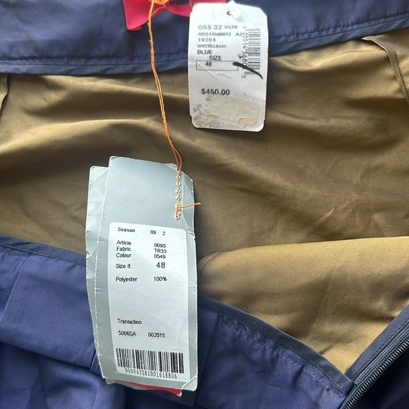 Lavia 18 navy blue pleated skirt - Picture 4 of 4